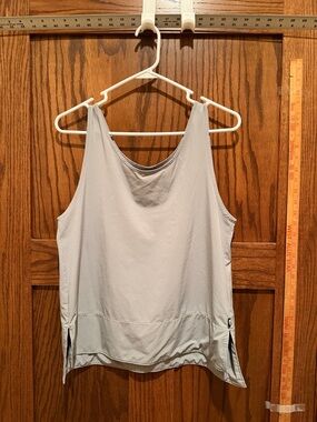 The North Face Light Gray Sleeveless Tank Top